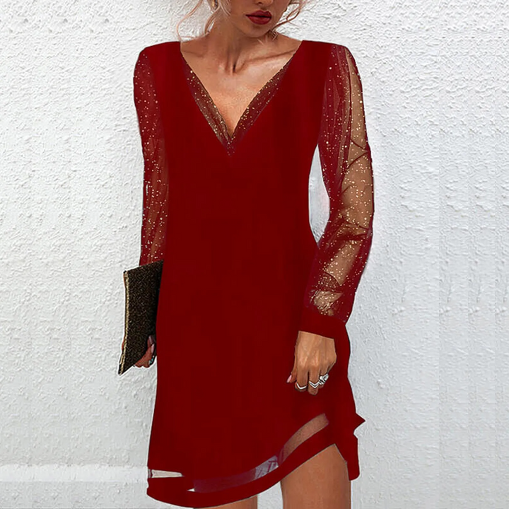 Jean – Elegant Mermaid Hem Long Sleeve Bodycon Dress