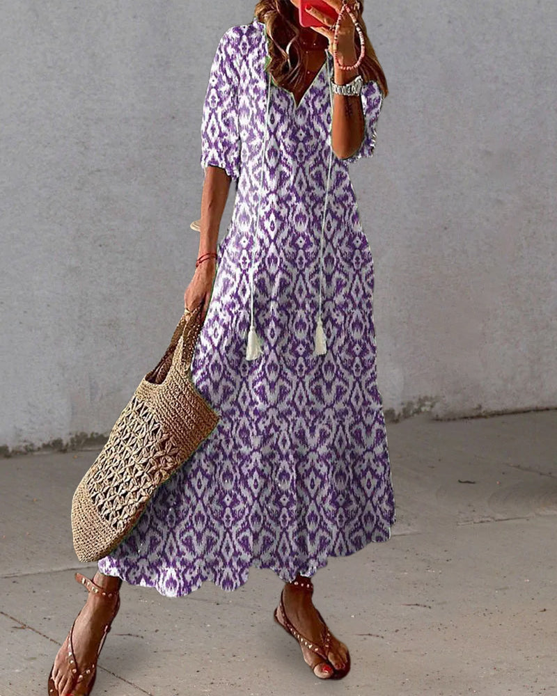 Sonia – Boho Tummy Coverage Dress