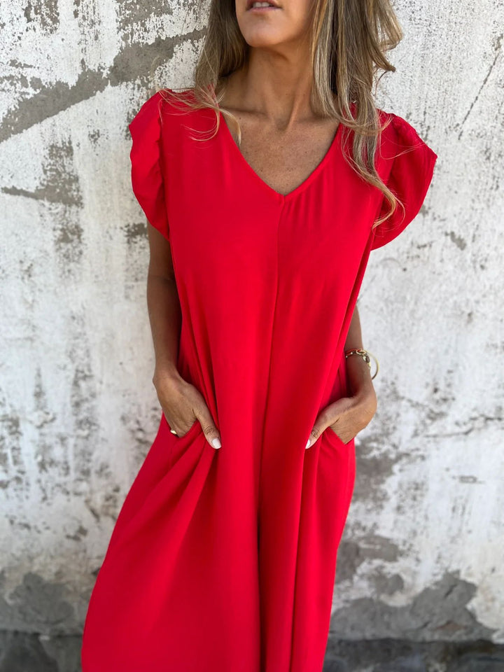 Eileen – Trendy V-Neck Jumpsuit