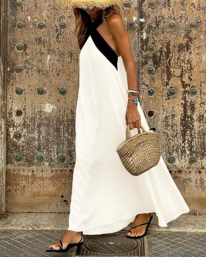 Deirdre – Breezy V-Neck Wide-Leg Set