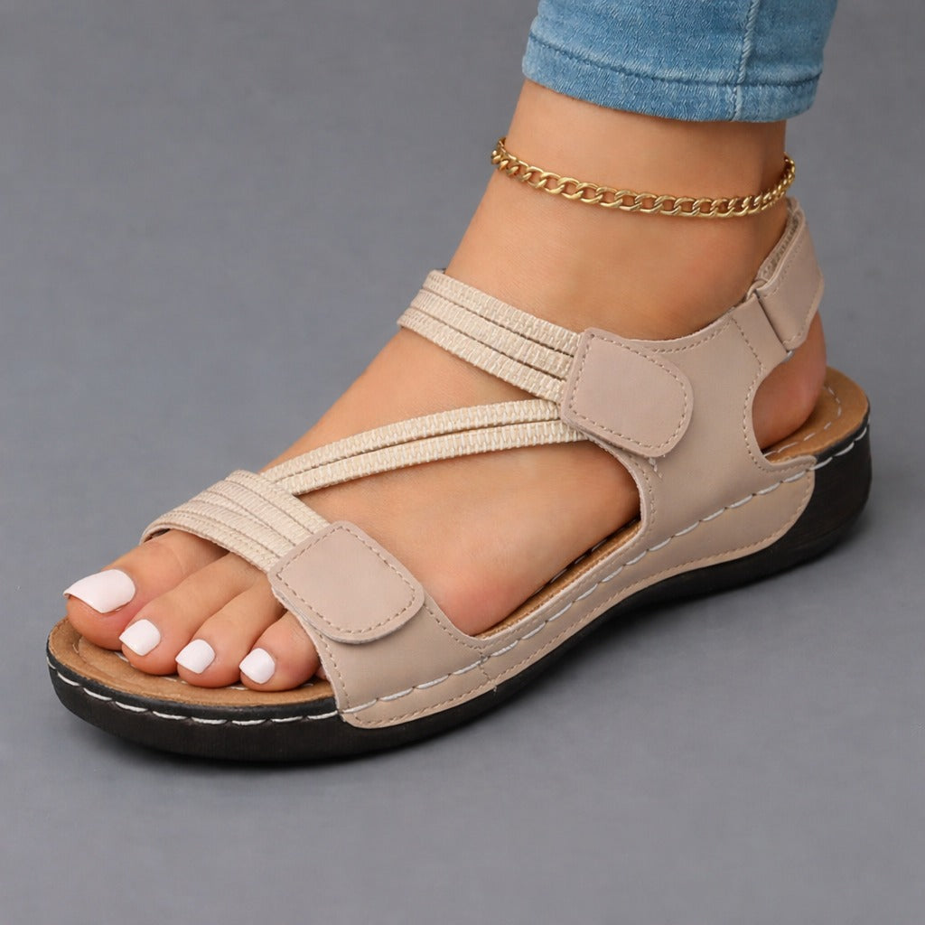 Agnes – Lightweight Cross-Strap Comfort Sandals