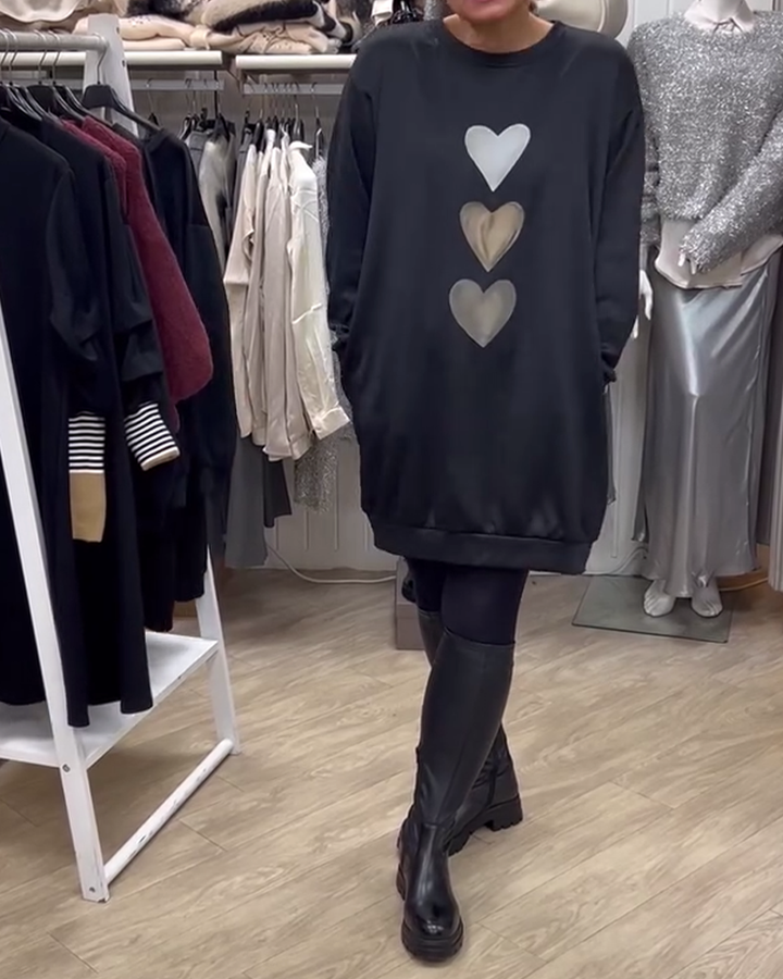 Cynthia – Casual Sweatshirt Dress