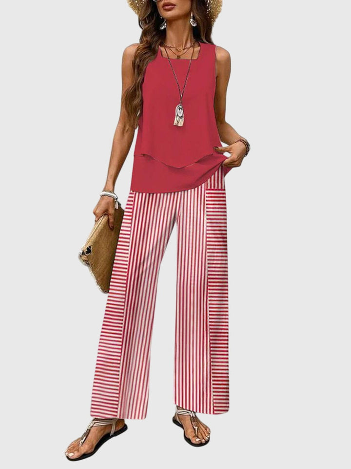Harriet – Elegant Two-Piece Summer Set