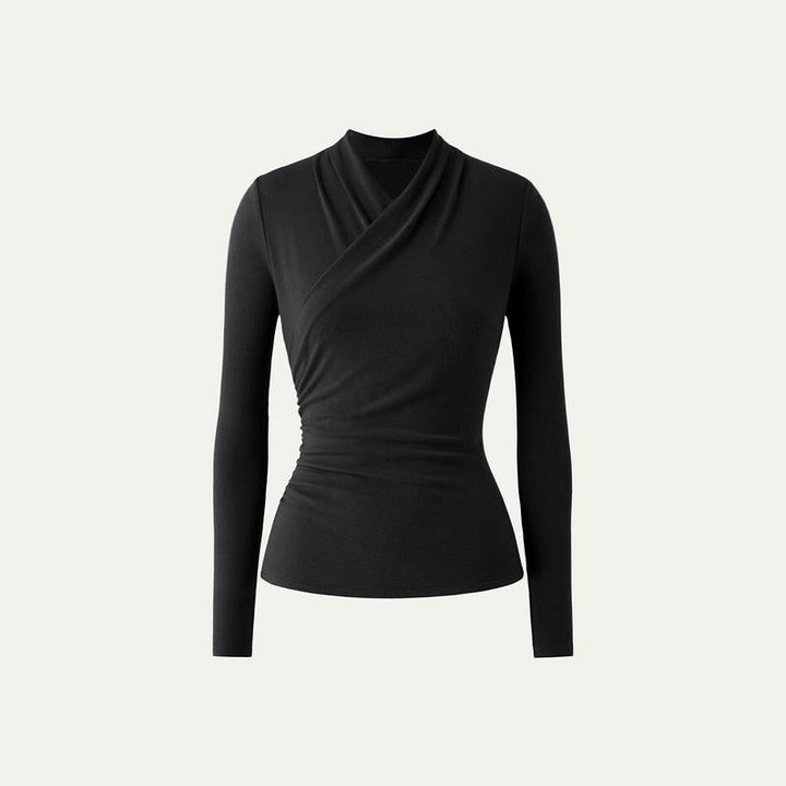 Sonia – Chic Sheer Mesh Long Sleeve Top