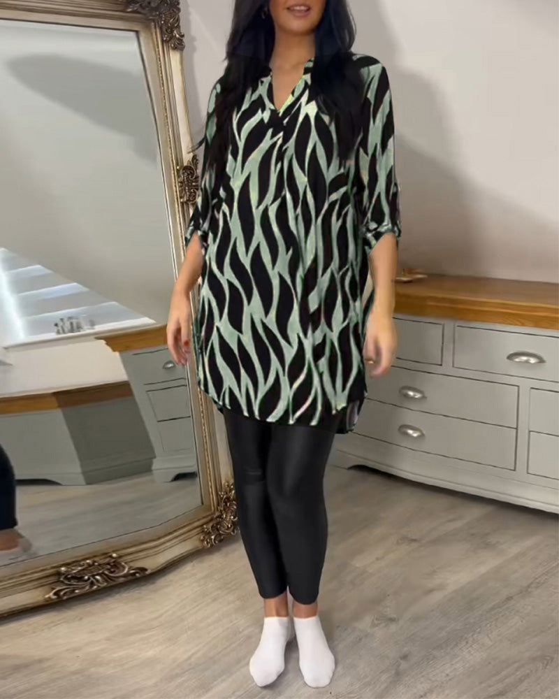 Alexandra – Printed Loose Fit Top