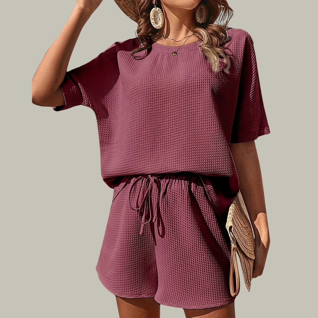 Jill – Casual Plus Size Summer Lounge Set