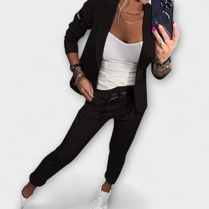 Rosetta – Elegant Top Jacket and Pants Set