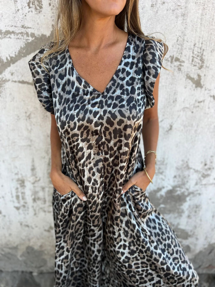 Eileen – Trendy V-Neck Jumpsuit