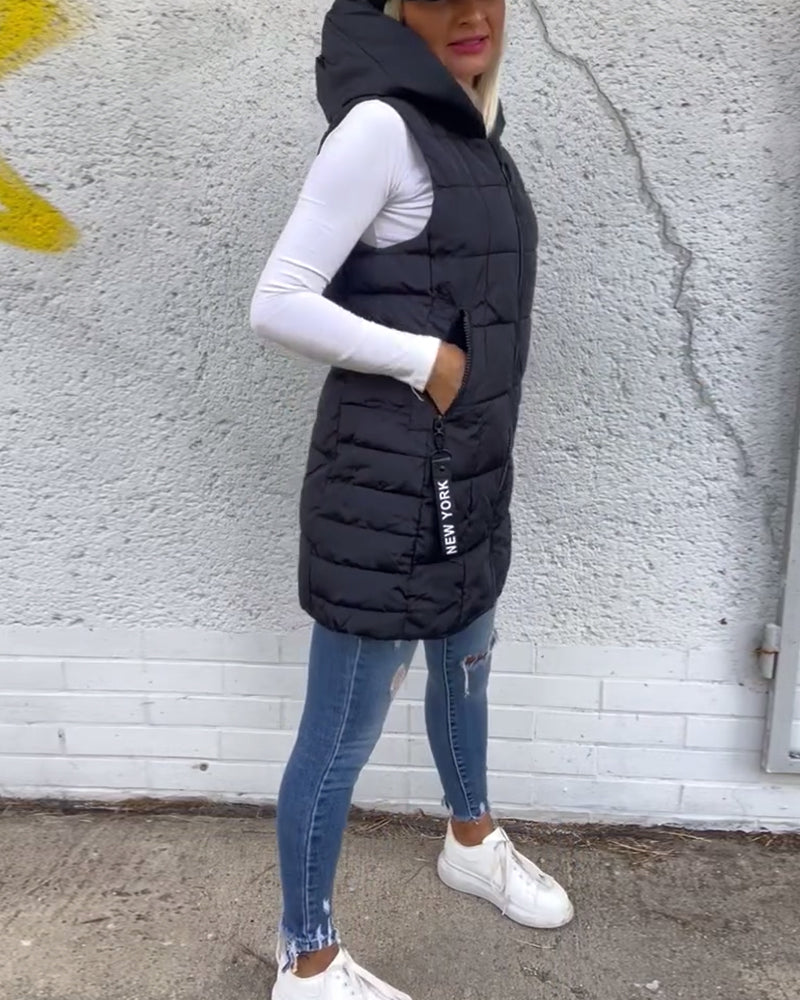 Celeste – Sleeveless Puffer Jacket