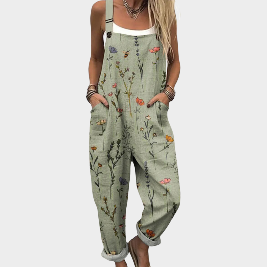 Pamela – Comfortable Printed Jumpsuit