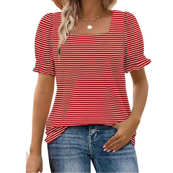 Valerie – Lightweight Ruffle Sleeve Summer Essential