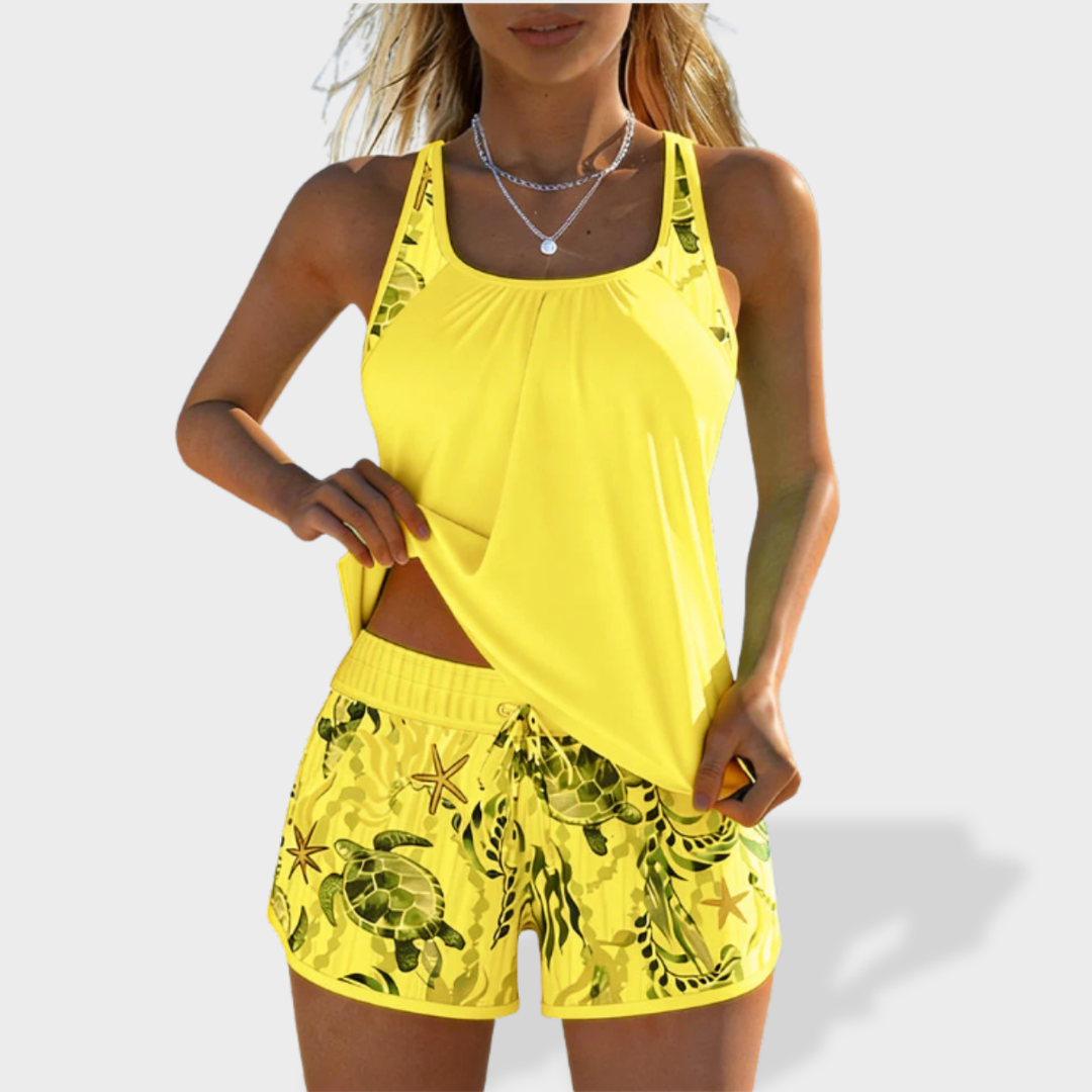 Aislinn – Flattering Tankini Swim Set