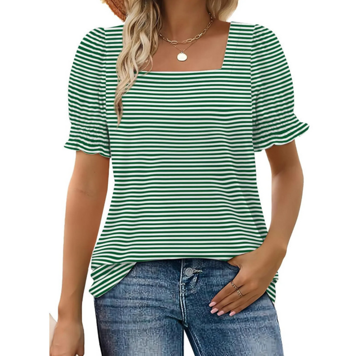 Valerie – Lightweight Ruffle Sleeve Summer Essential