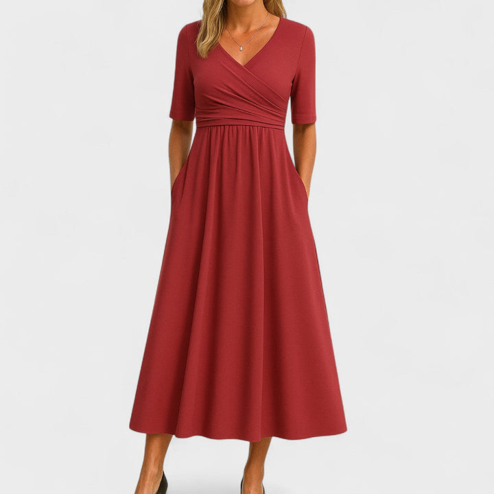 Pauline – Elegant Midi Dress