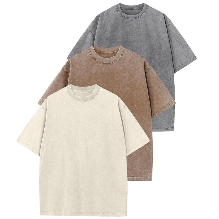 Hollie – Casual Crew Neck Loose Fit T-Shirt 3-Pack
