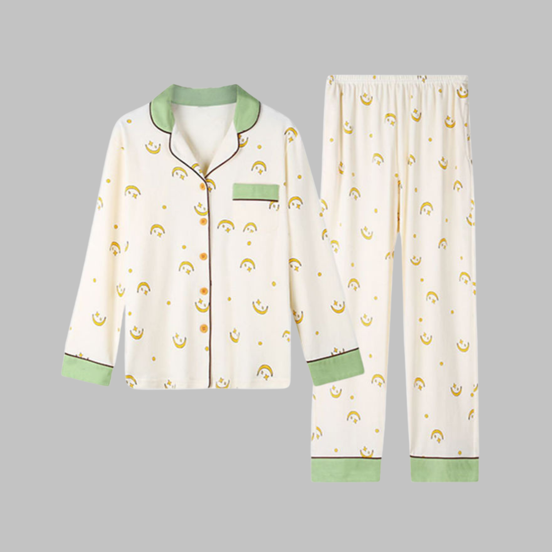 Jill – Cosy Long Sleeve Top and Pants Loungewear Set