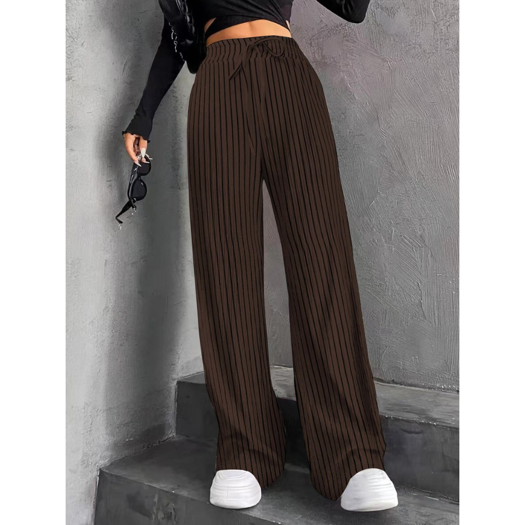 Lynda – Casual Wide Leg Comfy Everyday Trousers