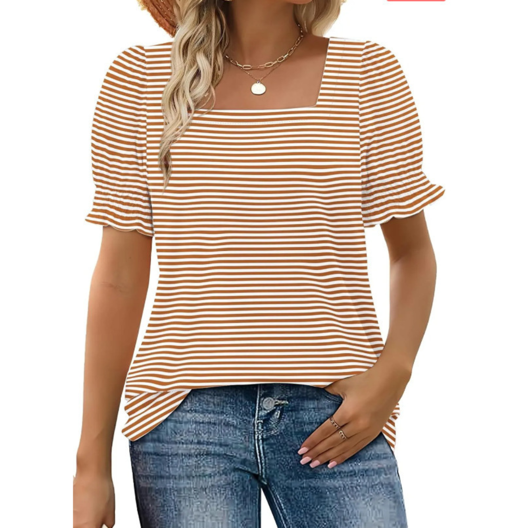 Valerie – Lightweight Ruffle Sleeve Summer Essential