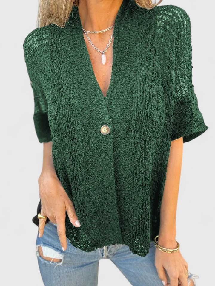 Verity – Elegant Knitted Shirt