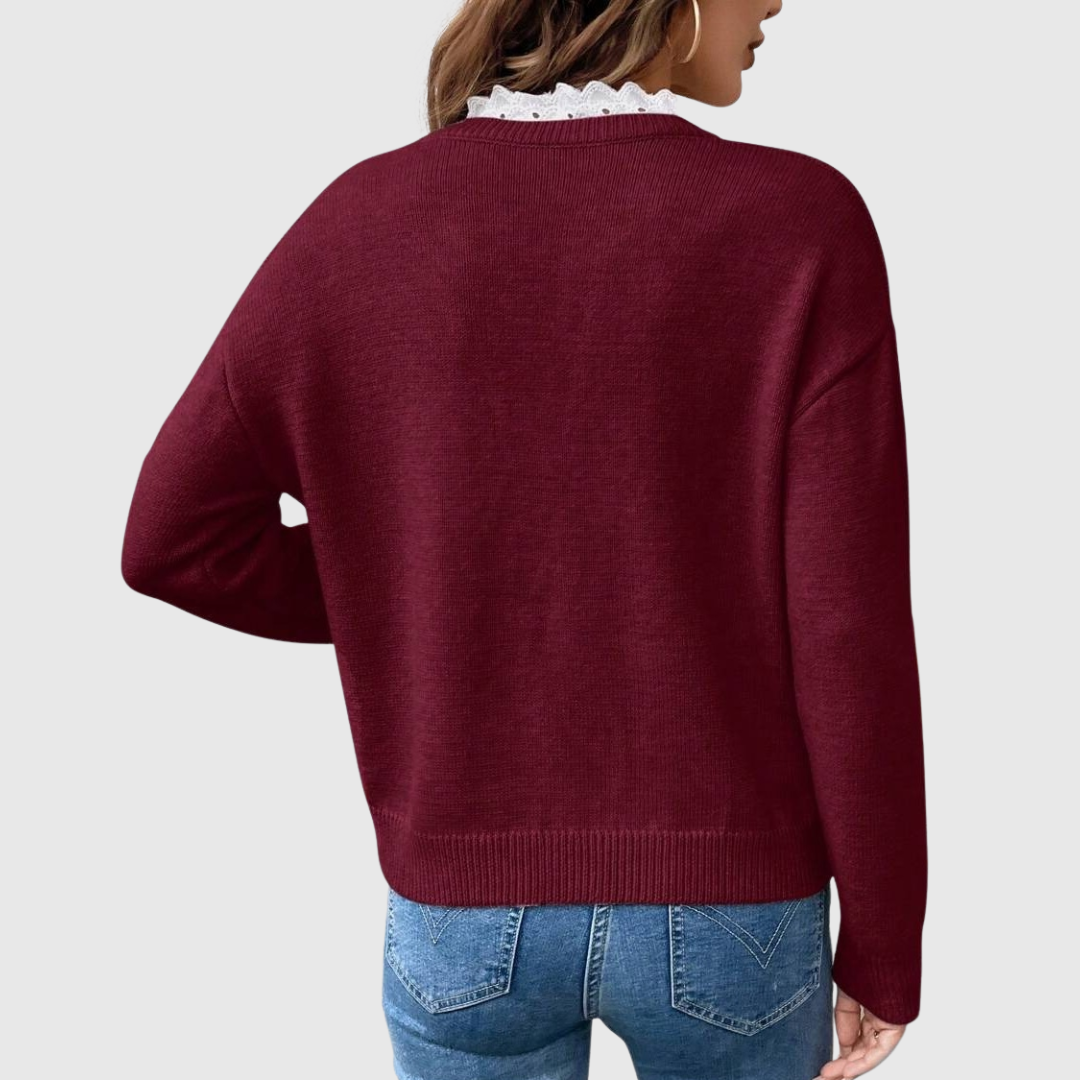 Virginia – Elegant Woven Top