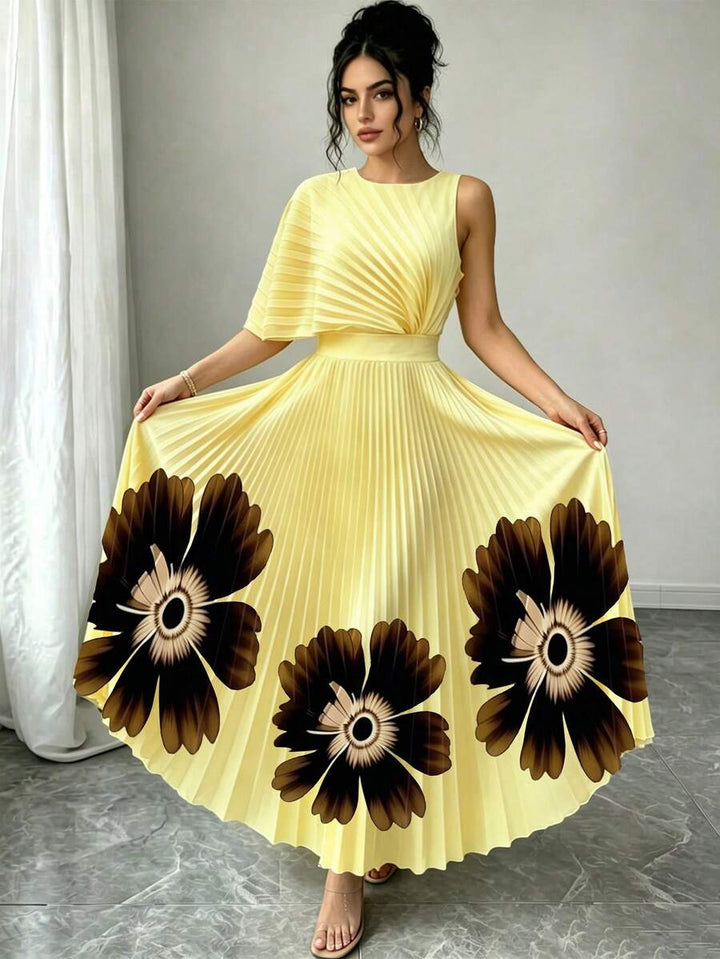 Wendy – Pleated Midi Dress