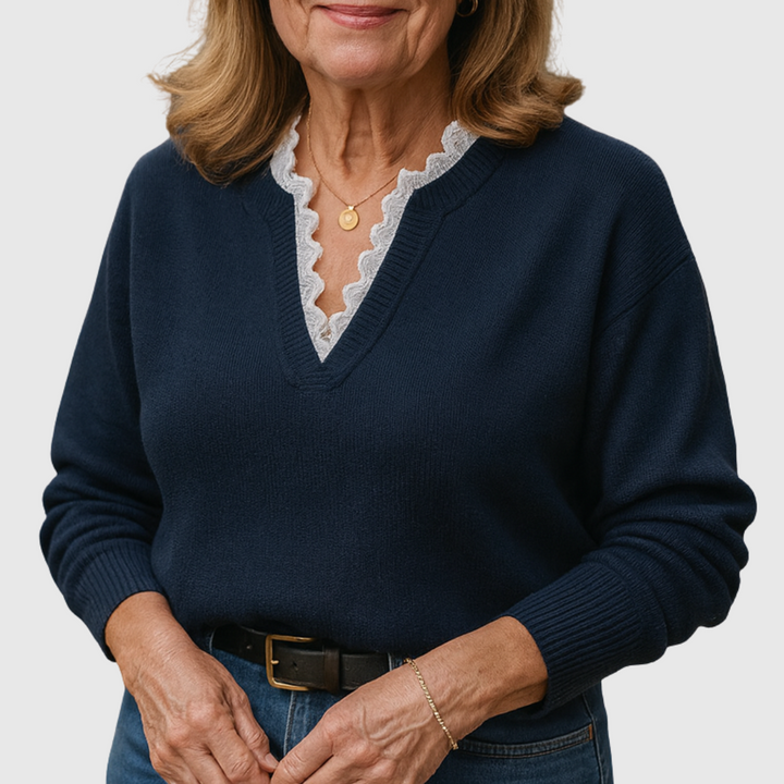 Virginia – Elegant Woven Top