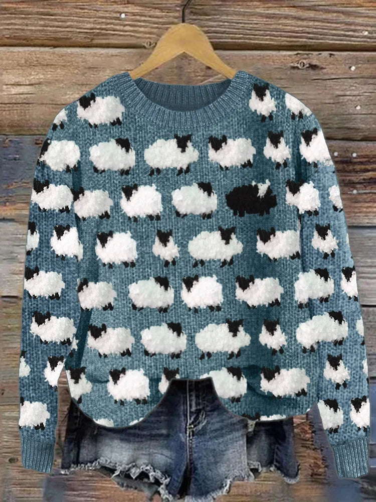 Angela – Luxe Buttoned Sweater