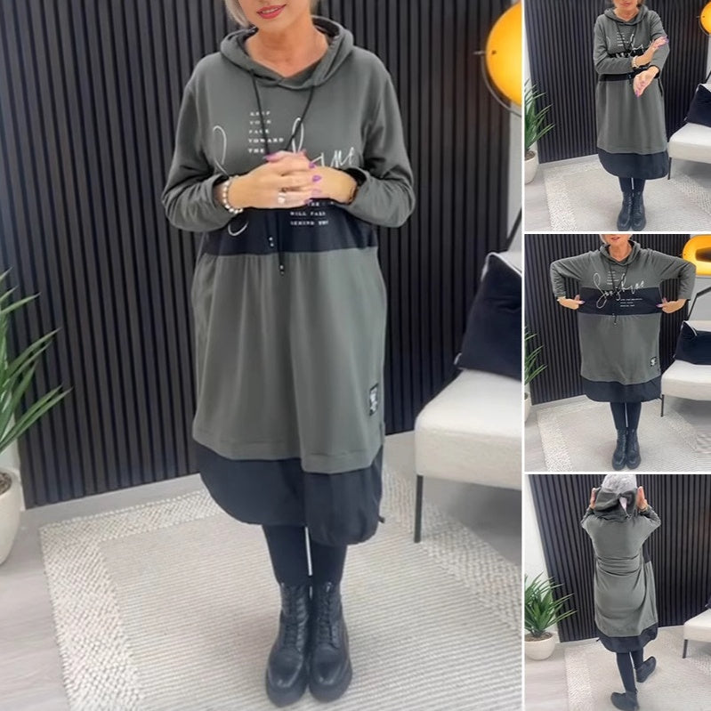 Sheena – Casual Hooded Dress