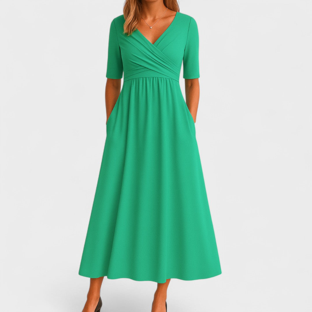 Pauline – Elegant Midi Dress