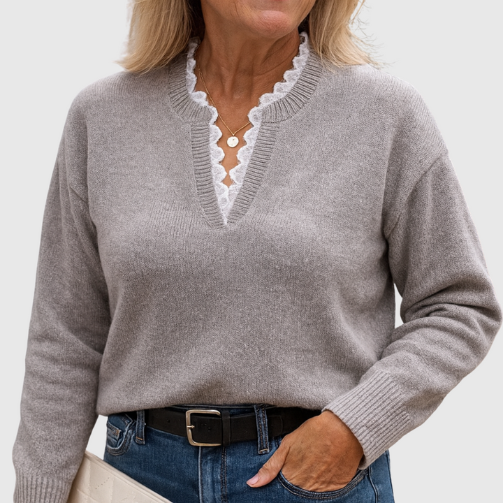 Virginia – Elegant Woven Top