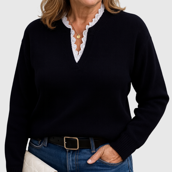 Virginia – Elegant Woven Top