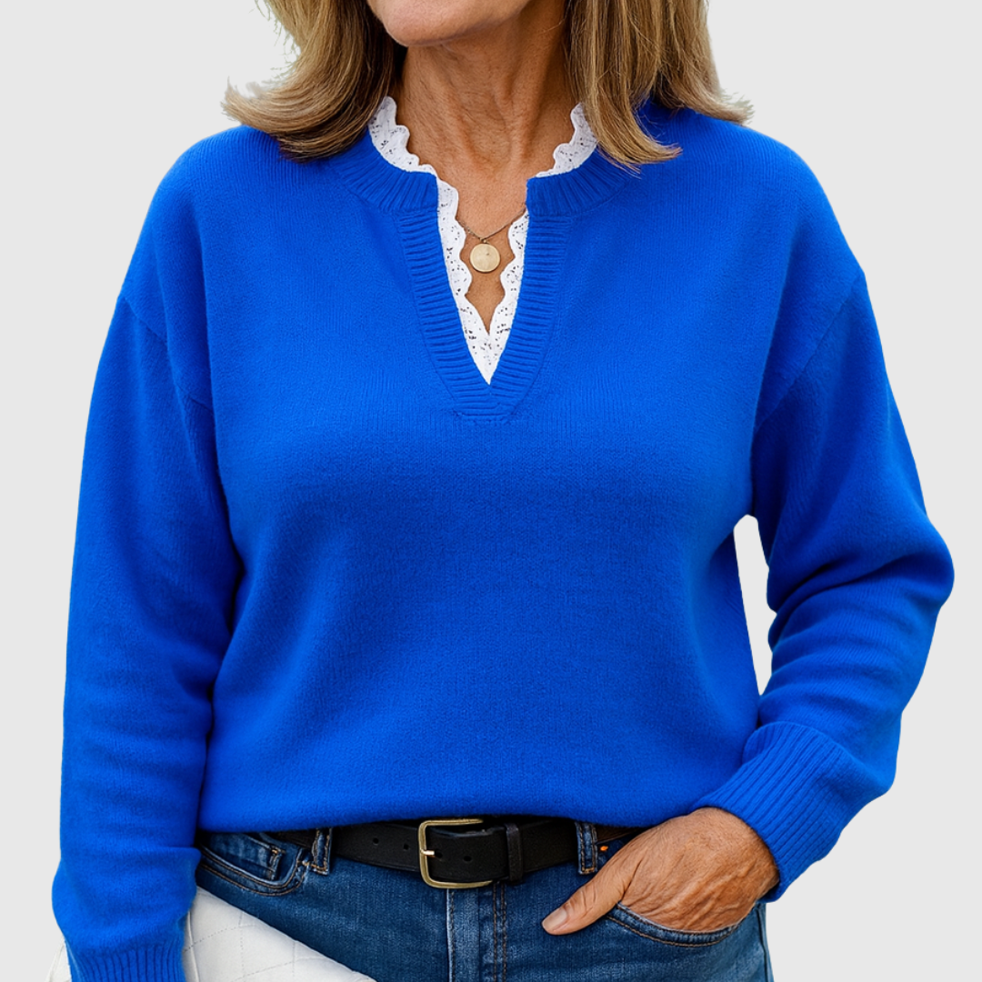 Virginia – Elegant Woven Top