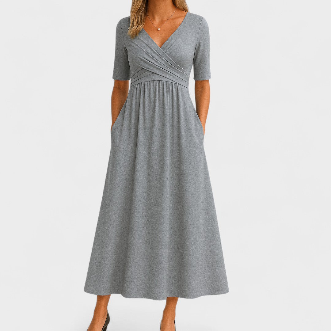Pauline – Elegant Midi Dress