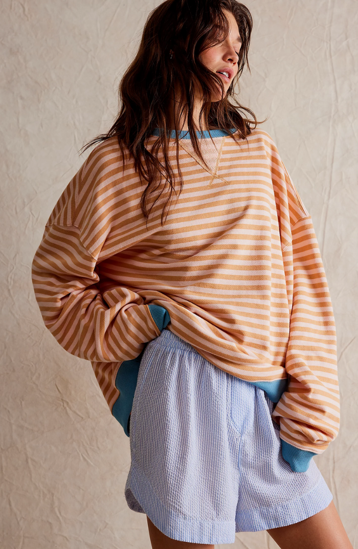Cynthia – Playful Striped Sweater