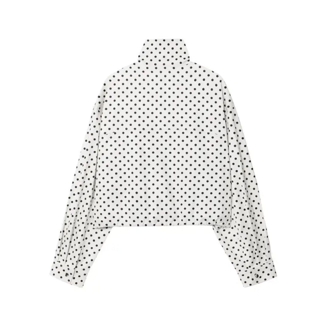 Darcy – Polka Dot Long Sleeve Jacket