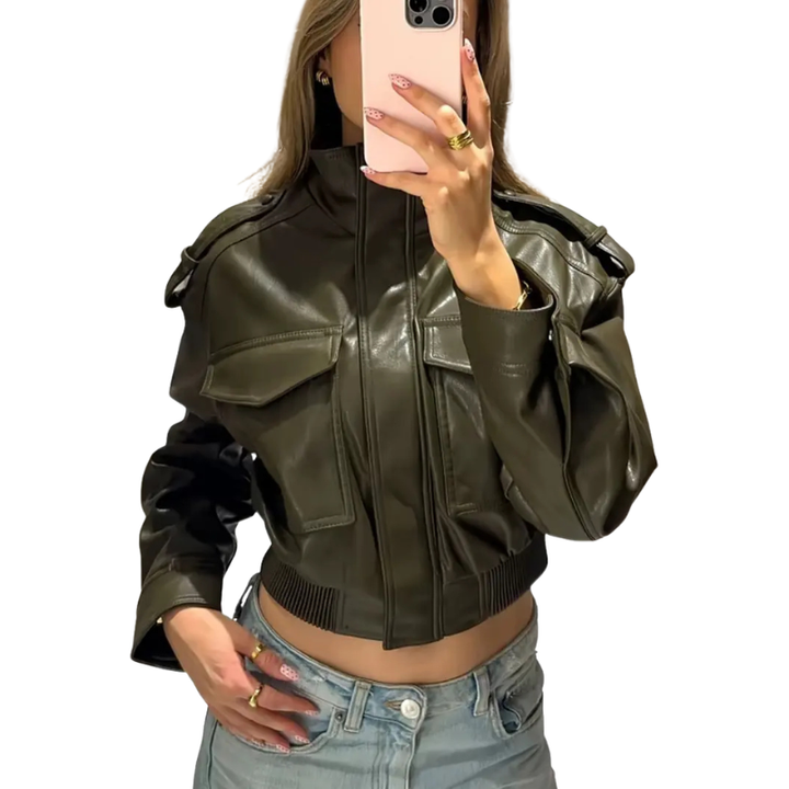 Stephanie – Vintage Style Loose Jacket