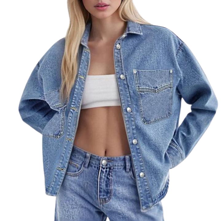 Sharon – Solid Zip-Up Collared Workout Jacket