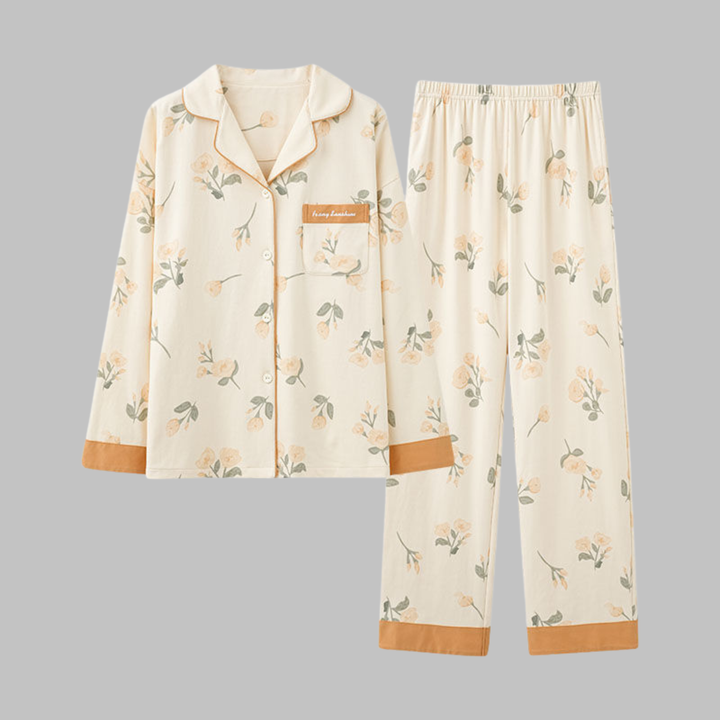 Jill – Cosy Long Sleeve Top and Pants Loungewear Set