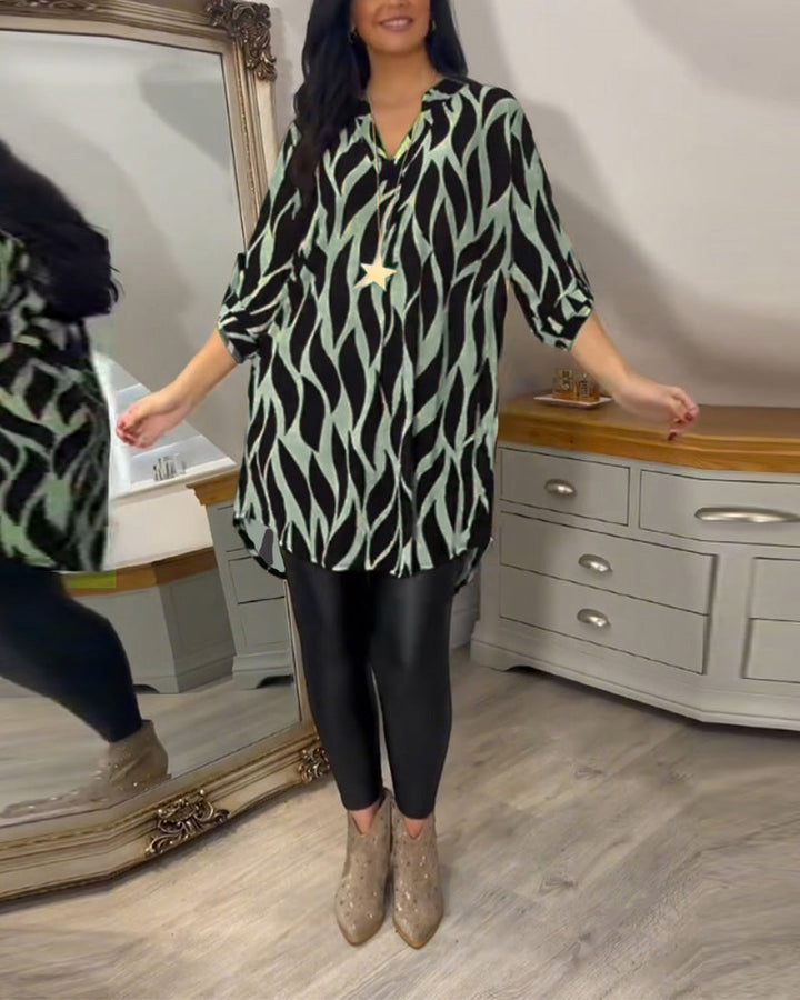 Alexandra – Printed Loose Fit Top