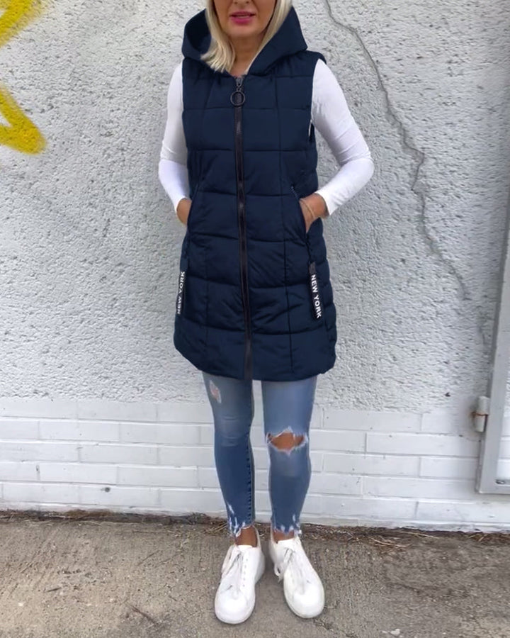 Celeste – Sleeveless Puffer Jacket