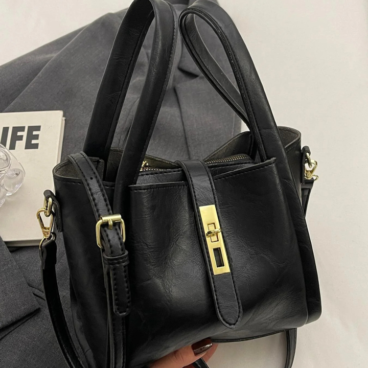 Iris – Elegant Retro Crossbody Shoulder Handbag