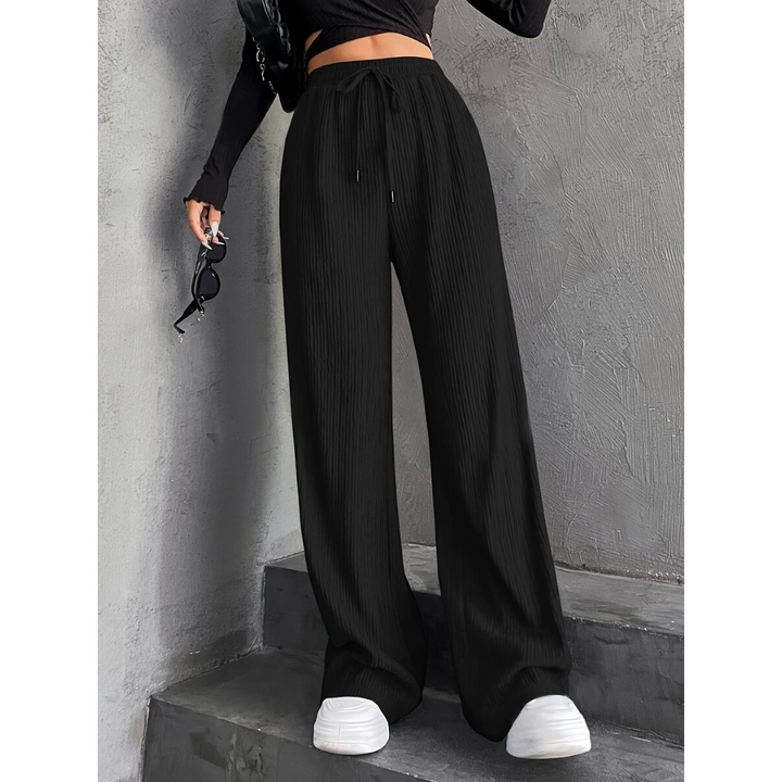 Lynda – Casual Wide Leg Comfy Everyday Trousers