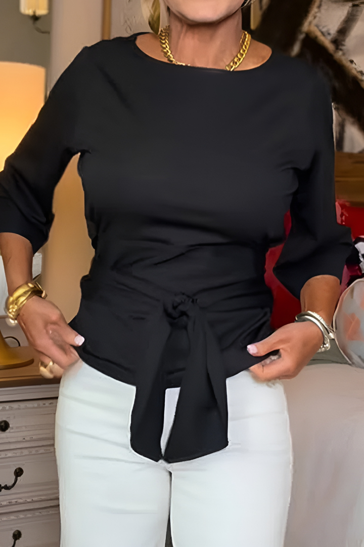 Judith – Tie Waist Flattering Top