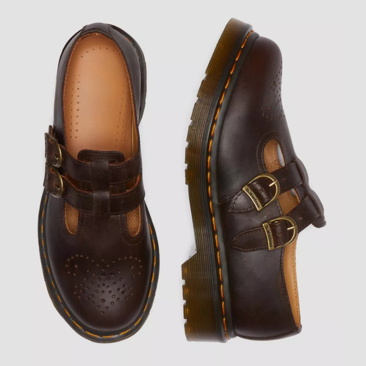 Lynda – Double Buckle Mary Jane Flats