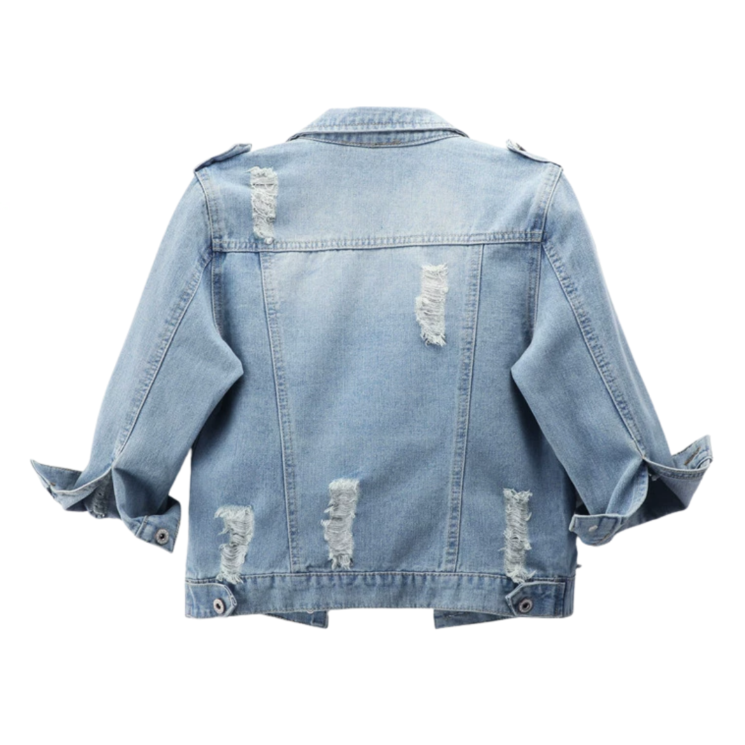 Nancy – Vintage Lychee Grain Faux Leather Jacket