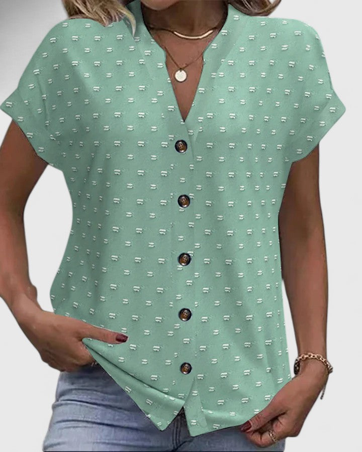 Maude – Comfortable V-Neck Shirt
