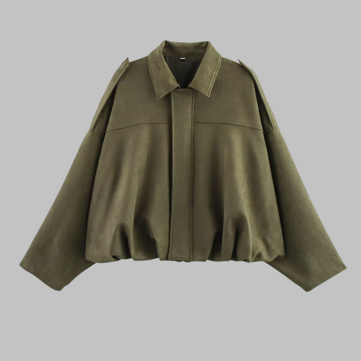 Eileen – Oversized Hooded Pullover Jacket
