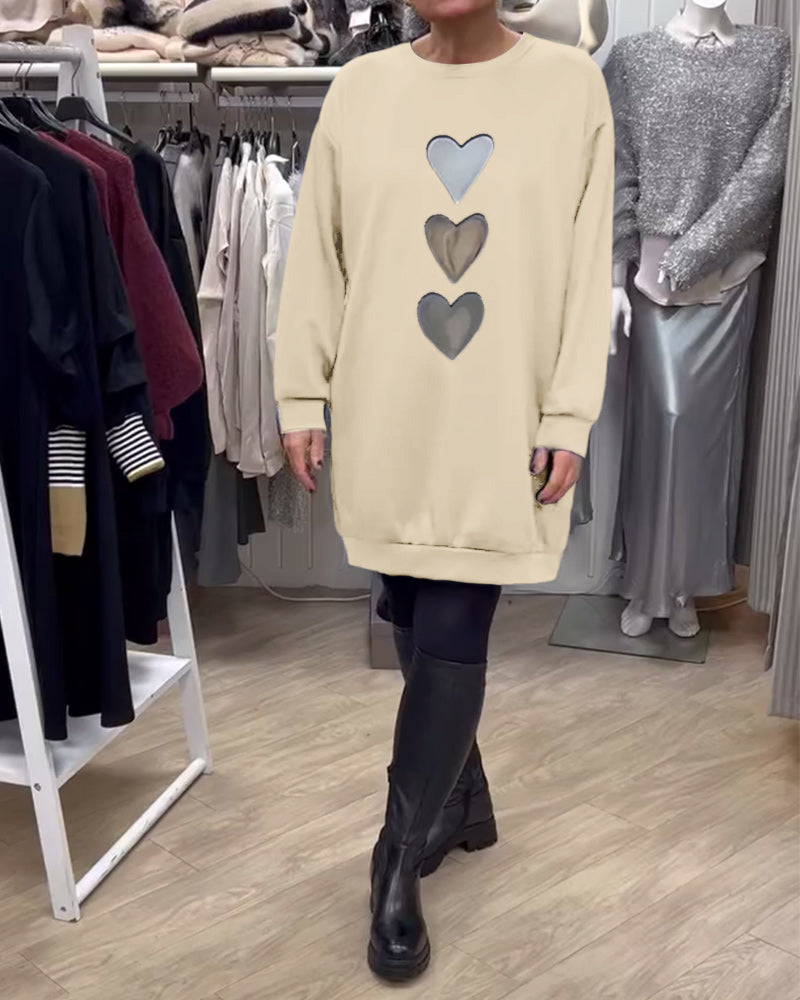 Cynthia – Casual Sweatshirt Dress