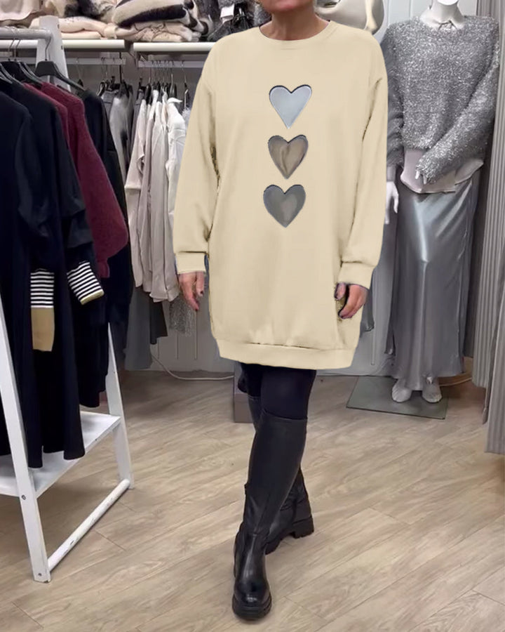Cynthia – Casual Sweatshirt Dress