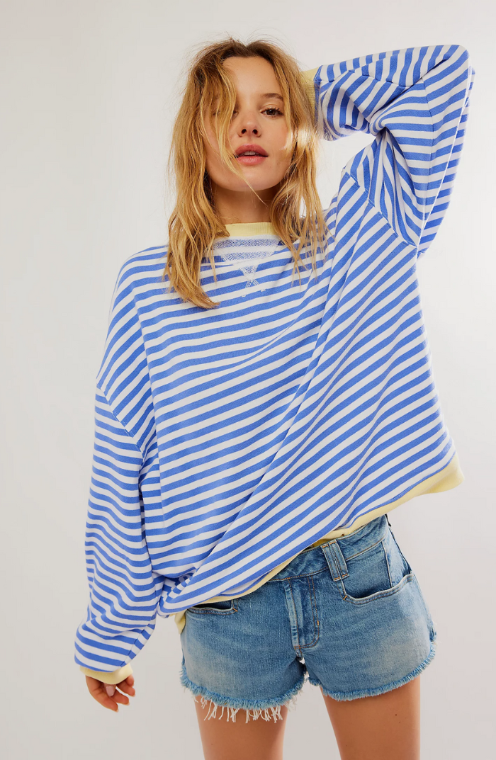 Cynthia – Playful Striped Sweater